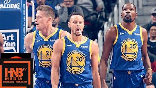 Golden State Warriors vs Detroit Pistons Full Game Highlights | 12.01.2018, NBA Season