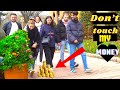 bushman prank, NO ONE TOUCHES MY MONEY!!!