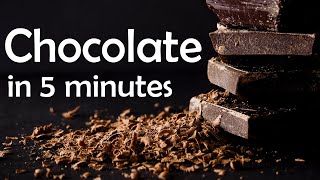 Chocolate in 5 Minutes - Learn About Chocolate Quickly