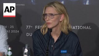 Cate Blanchett says she sees the world differently as UNHCR Goodwill Ambassador