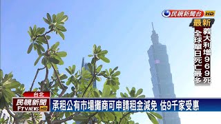 北市擴大租金減半 台北101.晶華酒店在列－民視新聞