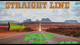 STRAIGHT LINE Line Dance Demo