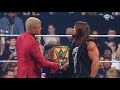 Firma de contrato de Cody Rhodes y AJ Styles - WWE SmackDown 26 de Abril 2024 Español