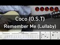 Coco - Remember Me (Lullaby) |기타코드,커버,타브악보|