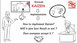 Kaizen Implementation.  How to run a Kaizen event.  Method to implement Kaizen. What is Kaizen-link