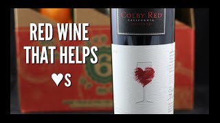 Red Wine That Helps the Heart! ♥ 2016 Colby Red Wine Blend Review