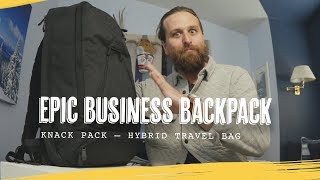 EPIC BUSINESS TRAVEL BACKPACK: Knack Bags