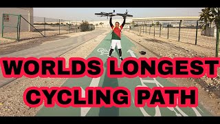 World's longest continuous cycling path laid in Qatar -Part 1 unlocked -Day in the life #82