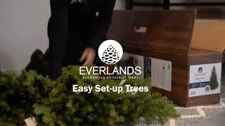 Easy Set Up - Everlands Artificial Christmas Trees