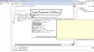 Content Assist - Closure IDE