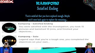 How To Get Satisfied Ending | Roblox Kampong Indonesia |