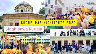 gurpurab highlights 2022 nagar kirtan 🙏 ( kuriala to una ) gurudwara sahib #artistkatnoria #waheguru