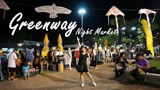 Let's go Shopping at Greenway Night Market | Hat Yai, Songkhla, Thailand | ตลาดนัดกรีนเวย์