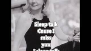 Betsy Brye - Sleep walk (Lyrics)