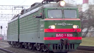 Электровоз ВЛ10У-609 + очень приветливый машинист:-)))