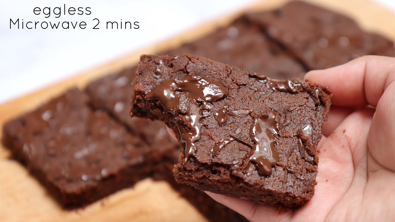 Microwave Chocolate Brownie Only 2 Minutes | Brownies - YouTube