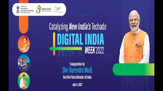 PM Modi Addresses Digital India Week 2022 in Gandhinagar, Gujarat