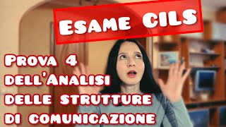 ESAME CILS: prova 4 dell’Analisi delle strutture di comunicazione