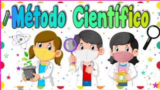 Método científico explicación sencilla para niños 👩🏻‍🔬 Pasos del método científico⚛️