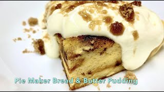 Bread & Butter Pudding Kmart Family Pie Maker Cheekyricho Cooking Youtube Video Recipe ep.1,414