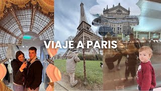 Viaje a PARIS + pasamos MIEDO + nos LLUEVE  |Vlog 1