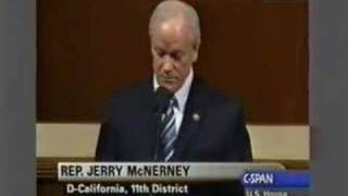 McNerney addresses congress about the mathematics of E8.