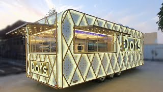 فود ترك dots cafe 7M   #Food_truck    صنع في العصري للصناعة  #صنع_في_الإمارات