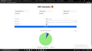 Create an EMI Calculator (Real World Project) using JS