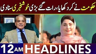 Shahbaz Govt Gives Big Good News | Headlines 12 AM | 24 Feb 2025 | Lahore Rang | J201S