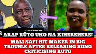 MARAKWET DAUGHTER IN BIG TROUBLE AFTER RELEASING A SONG CRITICISING RUTO