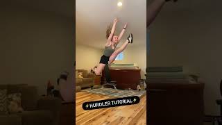 How to do a Hurdler Jump! | cheerleading tutorial for beginners #shorts