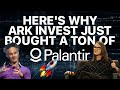 Palantir is in a NEW BULL CYCLE According to Cathie Wood's Ark Invest