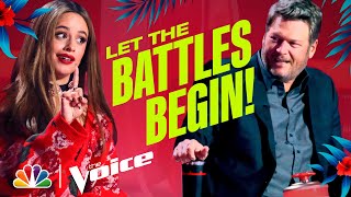 Blake Loves to Stir Up Trouble Backstage | NBC’s The Voice Battles 2022 Outtakes
