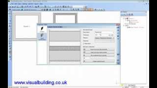 Visual Building Wall Layer Construction