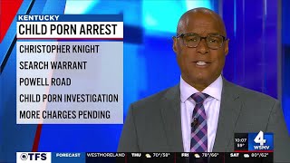 Man arrested on multiple counts of child pornography charges in Kentucky