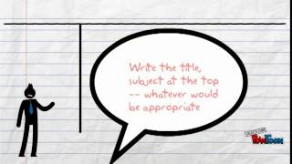 Two Column Notes
