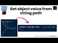 Get Object Value From String Path |  JavaScript Interview Question - 34 | Learnersbucket