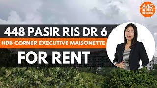 Singapore HDB Property 𝙃𝘿𝘽 Home Tour - 448 PASIR RIS DRIVE 6 HDB Executive Maisonette. For RENT