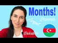 Learn Azerbaijani: Months! Lesson 14