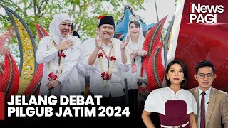 Debat Pilgub jadi Momentum Khofifah untuk Paparkan Capaian 5 Tahun Pimpin Jatim - iNews Pagi 13/10