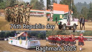 76th Republic day Baghmara 2025 January 26 o mania tom.tome matchotangaha