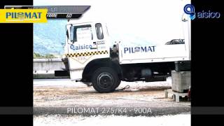 Crash test IWA - Pilomat 275/K4 900A bollard