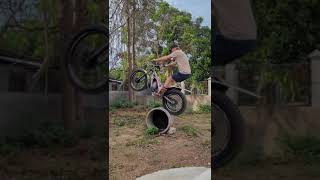 Concrete pipe trials section fail. #trs #trials #fail