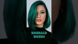 The best hair colours to try if you like GREEN 😍💚🟢