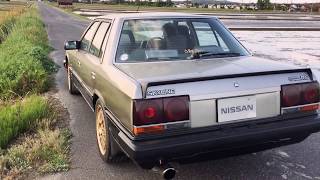 スカイライン DR30 加速 HKSマフラー【SKYLINE DR30 RS TURBO】