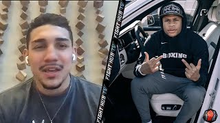 TEOFIMO LOPEZ ON FIGHTING DEVIN HANEY "I'LL KNOCK HIM OUT; I CANT STAND HIM!"