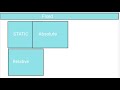 CSS Position: Static vs Relative vs Absolute vs Fixed