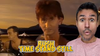 Rush - Time Stand Still (REACTION) AUTHOR REACTS - First Time Hearing It
