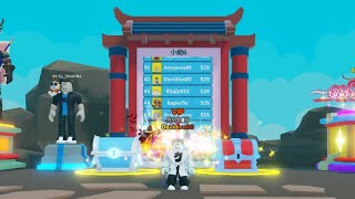 【Roblox機器磚塊】Weapon Fighting Simulator 法寶模擬器 ── 再次登上排行榜！！！（鎖妖塔排行榜）（無課里程碑）