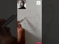 draw dwayne Johnson  with me using loomis method |